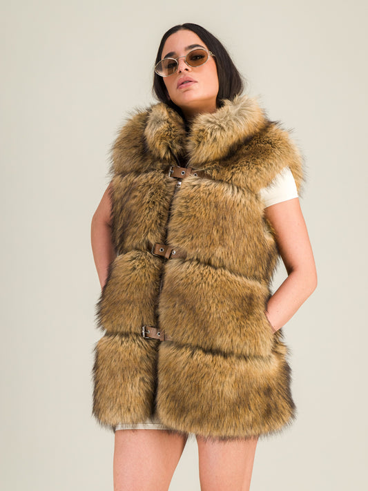 FOURRURE VEGAN - Golden Raccoon