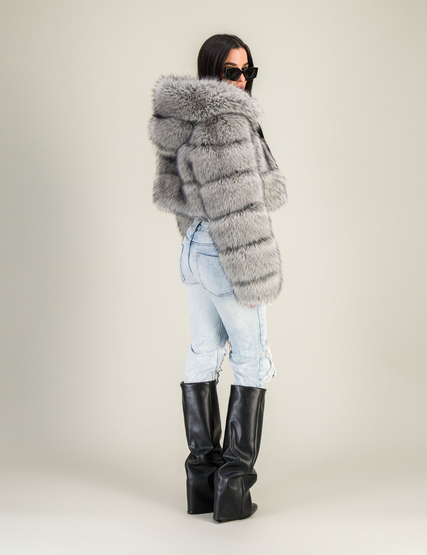 FOURRURE VEGAN - Frozen Lynx