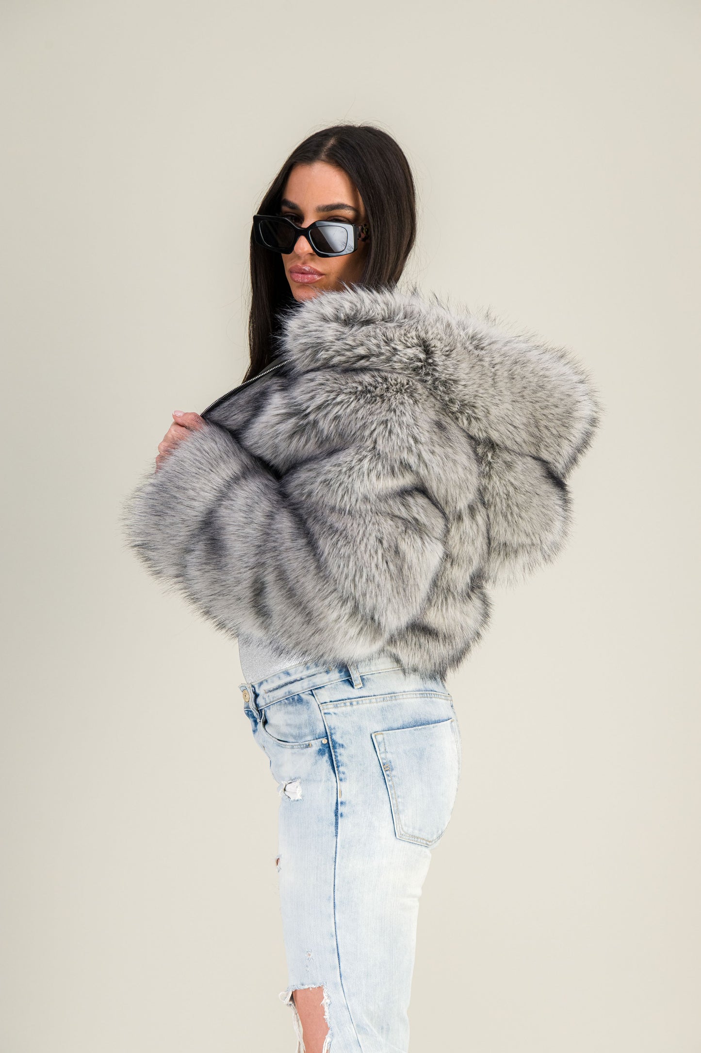 FOURRURE VEGAN - Frozen Lynx