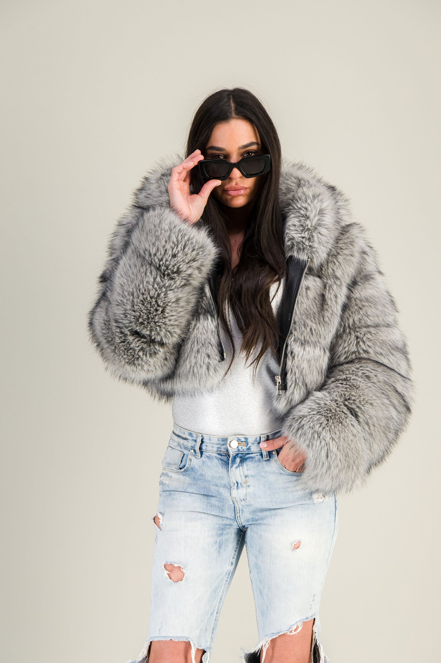 FOURRURE VEGAN - Frozen Lynx