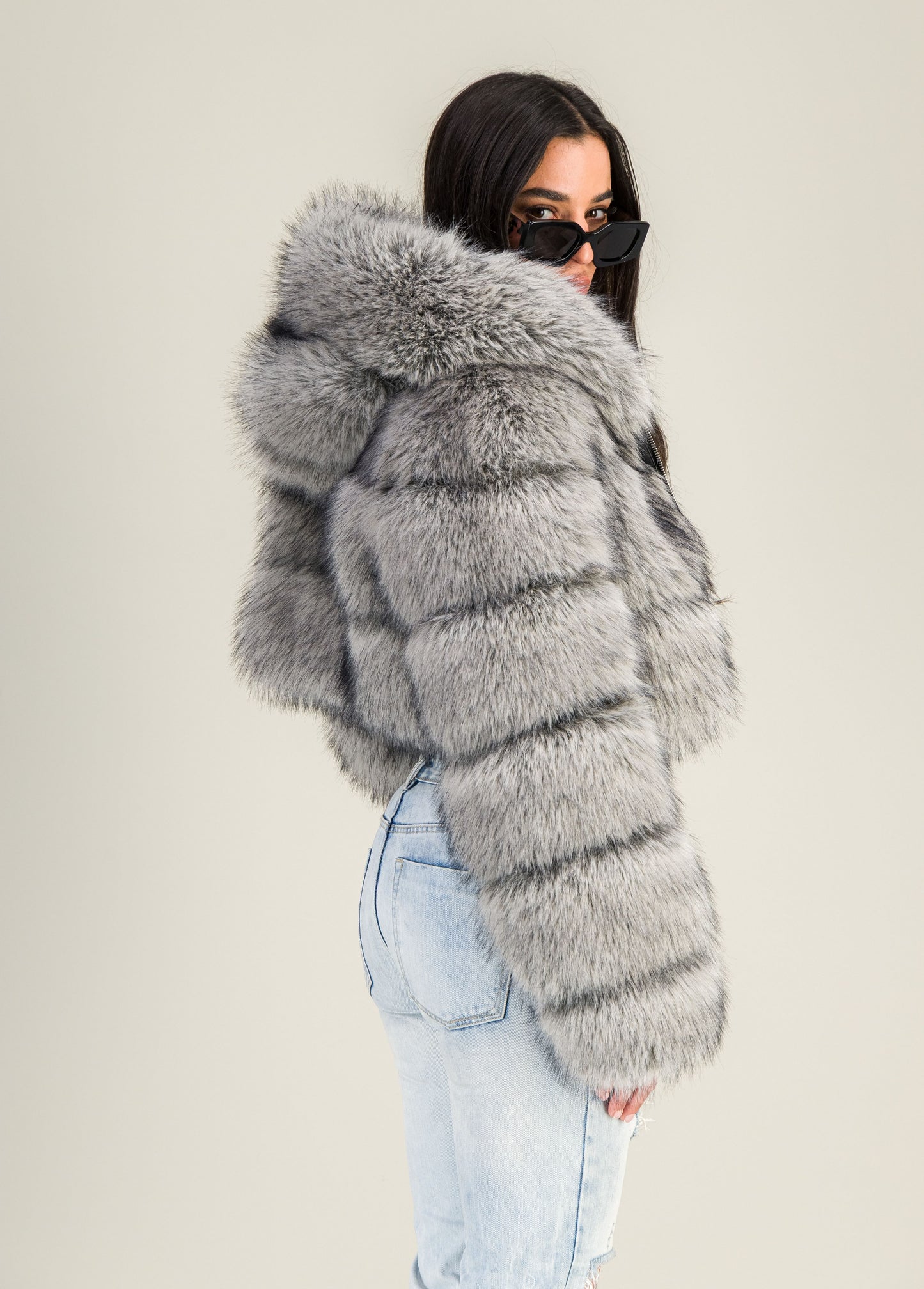 FOURRURE VEGAN - Frozen Lynx