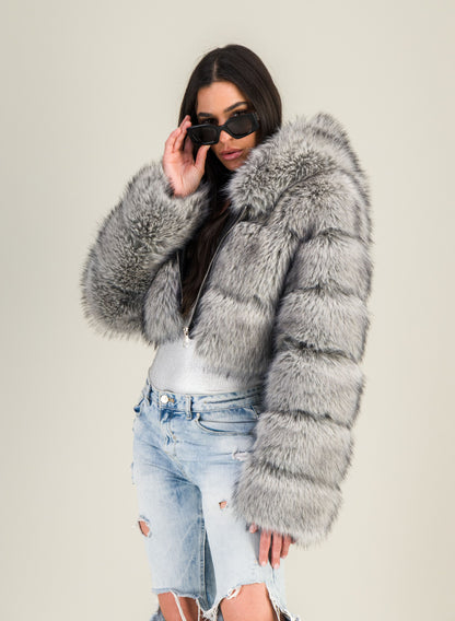 FOURRURE VEGAN - Frozen Lynx